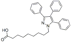 CAS#: 134701-70-5, 9-[3,4,5-Tri(Phenyl)Pyrazol-1-Yl]Nonanoic Acid