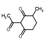CAS 登录号：134746-37-5， 2-乙酰基-4-甲基-1,3-环己烷二酮