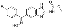 CAS 登录号：134785-76-5， 甲基N-[6-[C-(4-氟苯基)-N-羟基亚氨甲酰]-1H-苯并咪唑-2-基]氨基甲酸酯