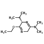 CAS 登录号：134870-63-6， (6S)-5-乙氧基-6-异丙基-N,N-二甲基-3,6-二氢-2-吡嗪胺