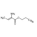 CAS#: 134957-00-9, 2-Cyanoethyl (2Z)-2-Amino-2-Butenoate