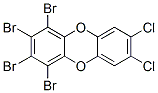 CAS#: 134974-39-3, 1,2,3,4-Tetrabromo-7,8-Dichloro-Dibenzo[b,e][1,4]Dioxin