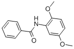CAS 登录号：135-45-5， N-(2,5-二甲氧基苯基)苯甲酰胺