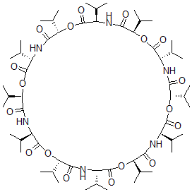 CAS 登录号：13507-80-7， 十二-缬氨霉素