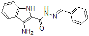 CAS 登录号：135086-99-6， 3-氨基-N-(苯基亚甲基氨基)-1H-吲哚-2-甲酰胺