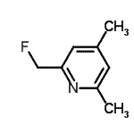CAS 登录号：135183-02-7， 2-(氟甲基)-4,6-二甲基吡啶