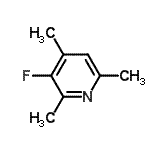 CAS#: 135183-05-0, 3-Fluoro-2,4,6-Trimethylpyridine