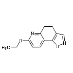 CAS#: 135219-97-5, 7-Ethoxy-4,5-Dihydro[1,2]Oxazolo[5,4-f]Quinoline