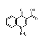 CAS#: 135261-77-7, 1-Amino-4-Oxo-1,4-Dihydro-3-Quinolinecarboxylic Acid