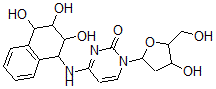 CAS 登录号：135269-59-9， 1-[4-羟基-5-(羟基甲基)四氢呋喃-2-基]-4-[(2,3,4-三羟基-1,2,3,4-四氢萘-1-基)氨基]嘧啶-2-酮