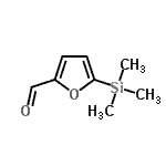 CAS 登录号：13529-06-1， 5-(三甲基硅烷基)-2-糠醛