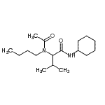 CAS#: 13531-90-3, N<Sup>2</Sup>-Acetyl-N<Sup>2</Sup>-Butyl-N-Cyclohexylvalinamide