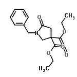 CAS#: 135380-25-5, Diethyl 1-Benzyl-5-Oxo-3,3-Pyrrolidinedicarboxylate
