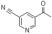 CAS 登录号：135450-74-7， 5-乙酰基烟腈