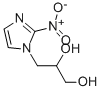 CAS 登录号：13551-92-3， 3-(2-硝基-1H-咪唑-1-基)-1,2-丙烷二醇