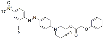 CAS#: 13555-64-1, 2-Phenoxy-Acetic Acid 2-[(2-Cyanoethyl)[4-[2-(2-Cyano-4-Nitrophenyl)Diazenyl]Phenyl]Amino]Ethyl Ester