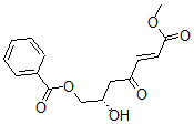 CAS 登录号：135626-21-0， [(E,2S)-2-羟基-7-甲氧基-4,7-二氧代庚-5-烯基]苯甲酸酯