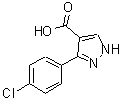 CAS 登录号：135641-91-7， 3-(4-氯苯基)-1H-吡唑-4-羧酸