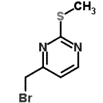 CAS#: 135645-63-5, 4-(Bromomethyl)-2-(Methylsulfanyl)Pyrimidine