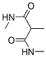 CAS 登录号：13566-69-3， N,N'-二甲基-2-甲基丙二酰胺