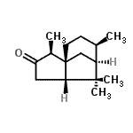 CAS 登录号：13567-40-3， (-)-2-柏木酮