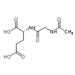 CAS 登录号：135701-69-8， N-乙酰基甘氨酰-D-谷氨酸