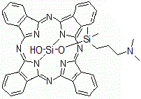 CAS#: 135719-28-7, (Oc-6-23)-((3-(Dimethylamino)Propyl)Dimethylsilanolato-O)Hydroxy(29H,31H-Phthalocyaninato)Silicon