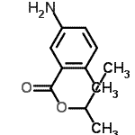 CAS 登录号：135721-86-7， 异丙基5-氨基-2-甲基苯甲酸酯