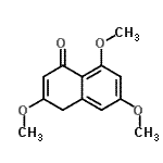 CAS#: 13586-04-4, 3,6,8-Trimethoxy-1(4H)-Naphthalenone