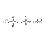 CAS#: 13587-25-2, Ammonium Copper(2+) Sulfate (2:1:2)