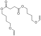CAS#: 135876-32-3, Butanedioic Acid, 1,4-Bis[4-(Ethenyloxy)Butyl] Ester