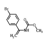 CAS 登录号：135879-71-9， 甲基[1-(4-溴苯基)乙烯基]氨基甲酸酯