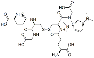 CAS 登录号：135909-56-7， (4S)-4-氨基-5-[[(2R)-3-[2,5-二(二甲基氨基)苯基]硫基-1-(羧甲基氨基)-1-氧代丙烷-2-基]氨基]-5-氧代戊酸
