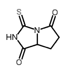 CAS#: 13591-06-5, 3-Thioxotetrahydro-1H-Pyrrolo[1,2-c]Imidazole-1,5(6H)-Dione
