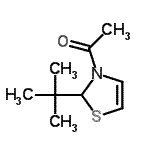 CAS#: 135984-44-0, 1-[2-(2-Methyl-2-Propanyl)-1,3-Thiazol-3(2H)-Yl]Ethanone