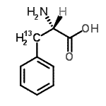 CAS#: 136056-02-5, L-(beta-<Sup>13</Sup>C)Phenylalanine