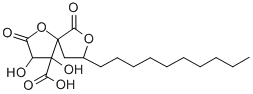 CAS#: 136266-34-7, (3R,5R)-7-Decyl-3,4-Dihydroxy-2,9-Dioxo-1,8-Dioxaspiro[4.4]Nonane-4-Carboxylic Acid