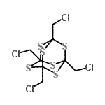 CAS#: 13639-09-3, 1,3,5,7-Tetrakis(Chloromethyl)-2,4,6,8,9,10-Hexathiatricyclo[3.3.1.1<Sup>3,7</Sup>]Decane