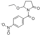 CAS 登录号：136410-03-2， 5-乙氧基-1-(4-硝基苯甲酰)吡咯烷-2-酮