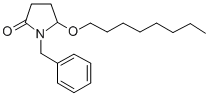 CAS 登录号：136410-34-9， 5-辛氧基-1-(苯基甲基)吡咯烷-2-酮