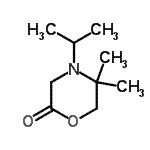 CAS#: 136476-54-5, 4-Isopropyl-5,5-Dimethyl-2-Morpholinone
