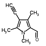 CAS#: 136558-73-1, 4-Ethynyl-1,3,5-Trimethyl-1H-Pyrrole-2-Carbaldehyde