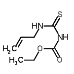 CAS 登录号：136646-36-1， 乙基(烯丙基硫代氨基甲酰)氨基甲酸酯