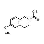 CAS 登录号：136759-35-8， (2R)-6-甲氧基-1,2,3,4-四氢-2-萘甲酸