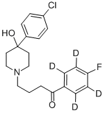 CAS#: 136765-35-0, 4-[4-(4-Chlorophenyl)-4-Hydroxy-1-Piperidinyl]-1-(4-Fluorophenyl-2,3,5,6-D4)-1-Butanone