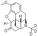 CAS 登录号：136765-36-1， (5alpha)-3-甲氧基-17-(<sup>2</sup>H<sub>3</sub>)甲基-4,5-环氧吗喃-6-酮