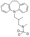CAS#: 136765-54-3, 10,11-Dihydro-N,B-Dimethyl-N-(Methyl-D3)-5H-Dibenz[b,f]Azepine-5-Propanamine