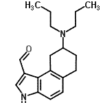 CAS 登录号：136906-08-6， 8-(二丙基氨基)-6,7,8,9-四氢-3H-苯并[E]吲哚-1-甲醛