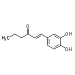 CAS 登录号：136944-25-7， (1E)-1-(3,4-二羟基苯基)-1-己烯-3-酮