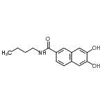 CAS#: 136944-48-4, N-Butyl-6,7-Dihydroxy-2-Naphthamide